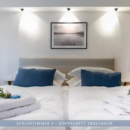 Leinetal - Bester Schlafkomfort In Hochwertiger Hotelbettwaesche, 3 - Grosse Kueche, Duschbad & Parkplatz Northeim