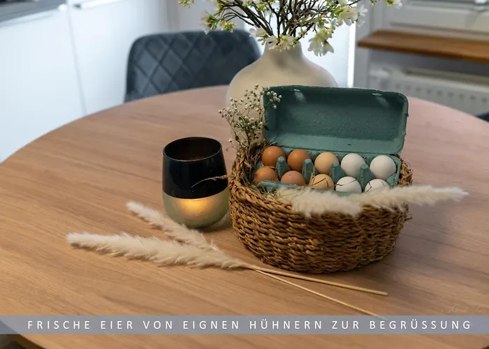 Apartman Leinetal - Bester Schlafkomfort In Hochwertiger Hotelbettwaesche, 3 - Grosse Kueche, Duschbad & Parkplatz