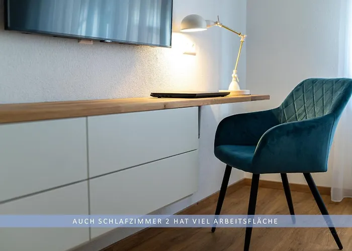 Apartman Leinetal - Bester Schlafkomfort In Hochwertiger Hotelbettwaesche, 3 - Grosse Kueche, Duschbad & Parkplatz *