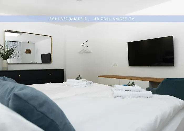 Apartman Leinetal - Bester Schlafkomfort In Hochwertiger Hotelbettwaesche, 3 - Grosse Kueche, Duschbad & Parkplatz